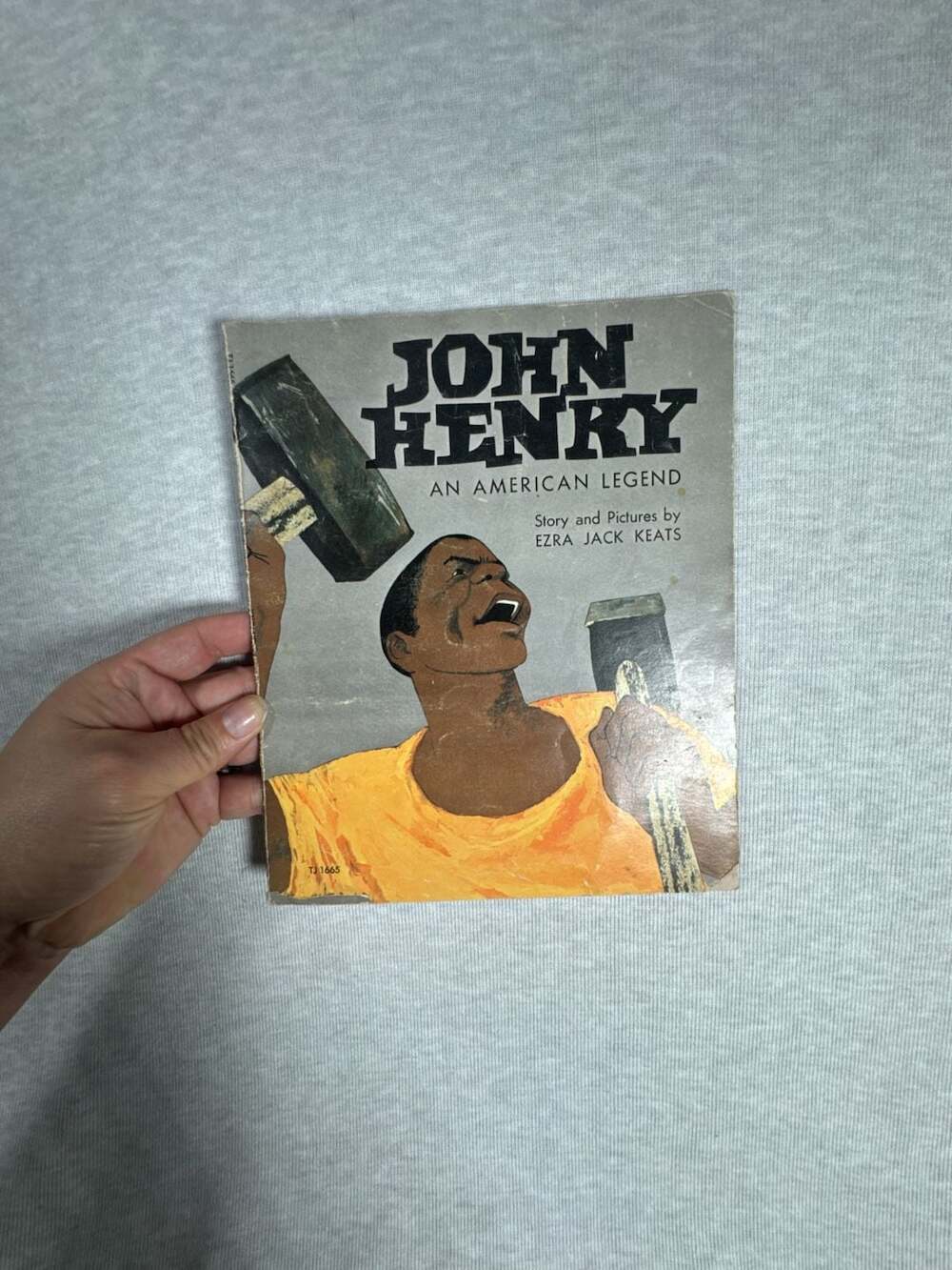 John Henry An American Legend Vintage Paperback Book Ezra Jack Keats 1975